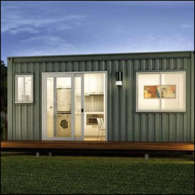 품질  Modern 40ft Flat Pack Prefab Container House With Floor Plan 공장