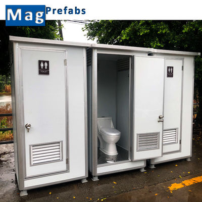 품질  Industrial cheap outdoor movable public portable sandwich panel toilet cubicle for rental 공장